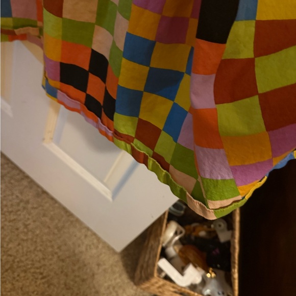 Nooworks Multicolor Checkered Midi Dress - Picture 7 of 9